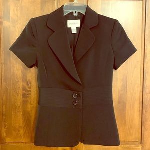 Short Sleeve Women’s WHBM Black Blazer
